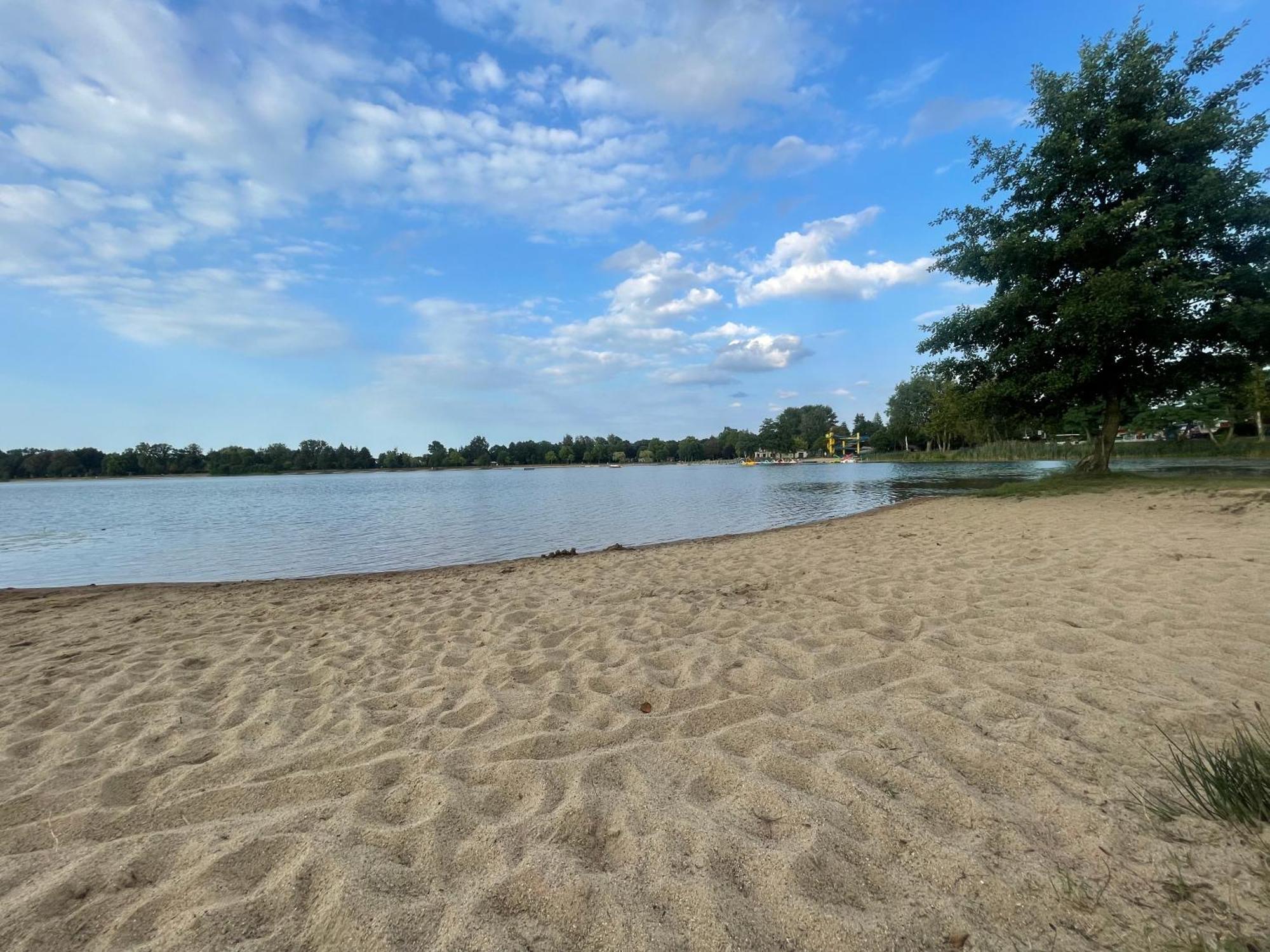 Gruener Bungalow Am Kiebitzsee Falkenburg المظهر الخارجي الصورة