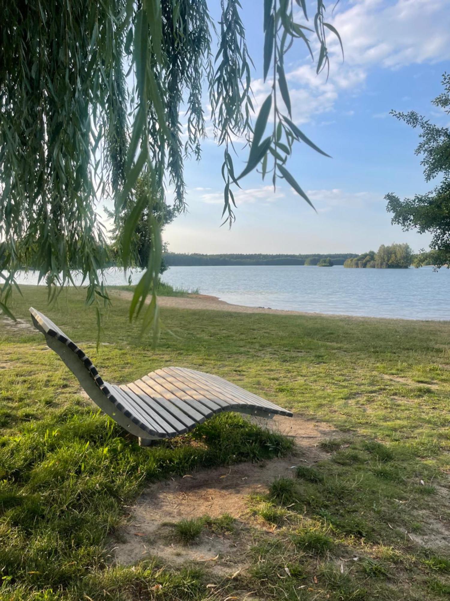 Gruener Bungalow Am Kiebitzsee Falkenburg المظهر الخارجي الصورة