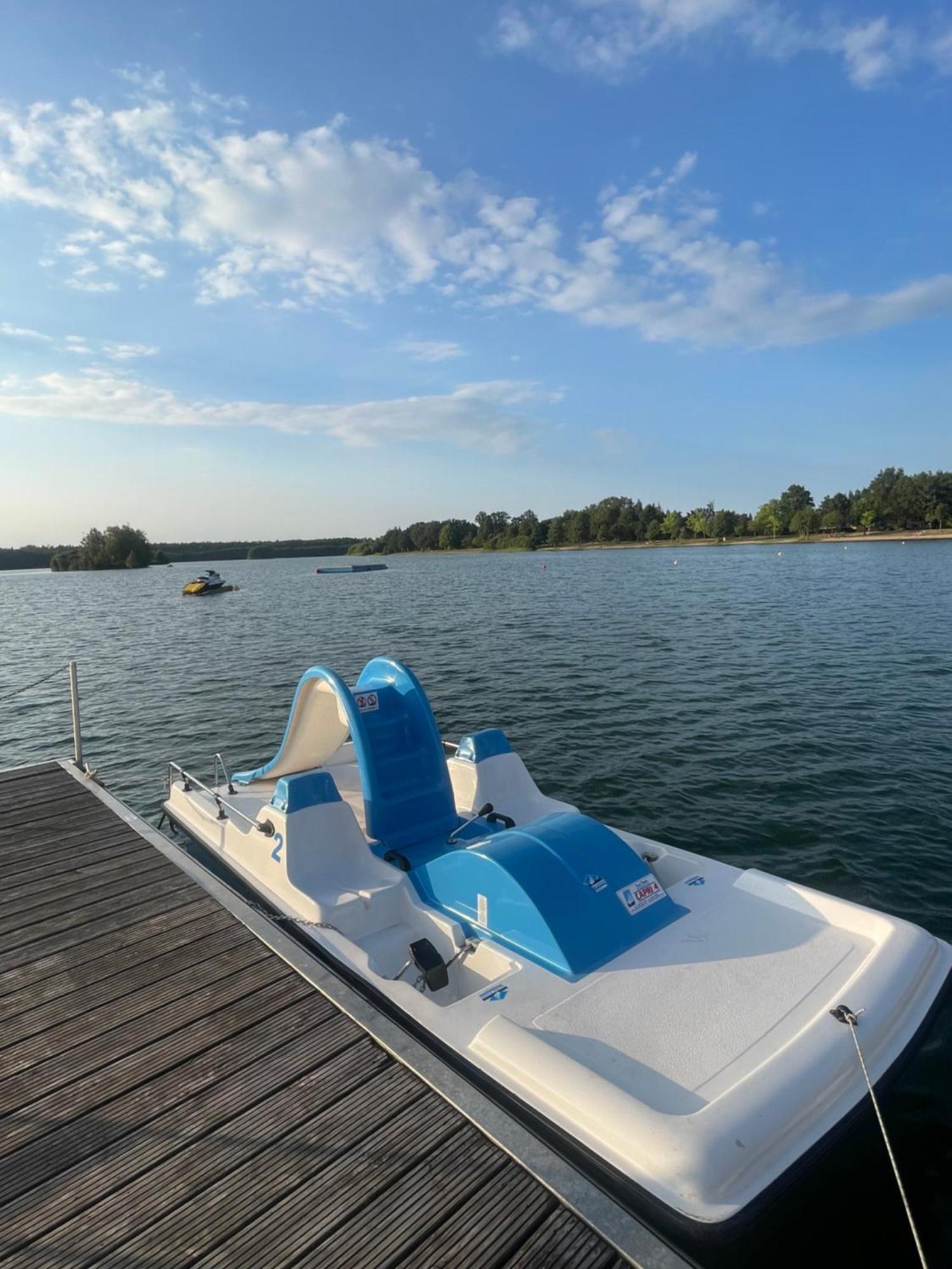 Gruener Bungalow Am Kiebitzsee Falkenburg المظهر الخارجي الصورة