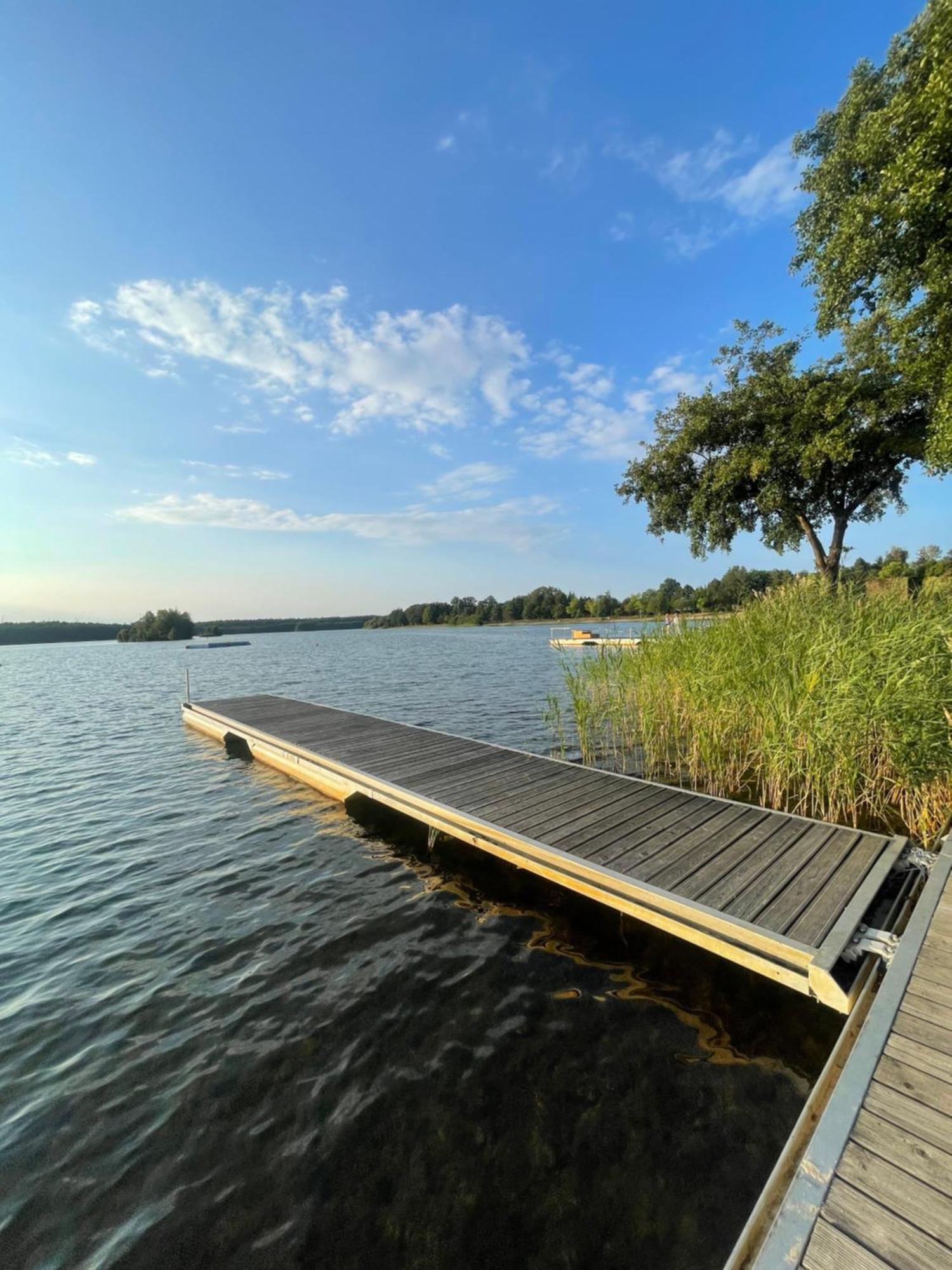 Gruener Bungalow Am Kiebitzsee Falkenburg المظهر الخارجي الصورة