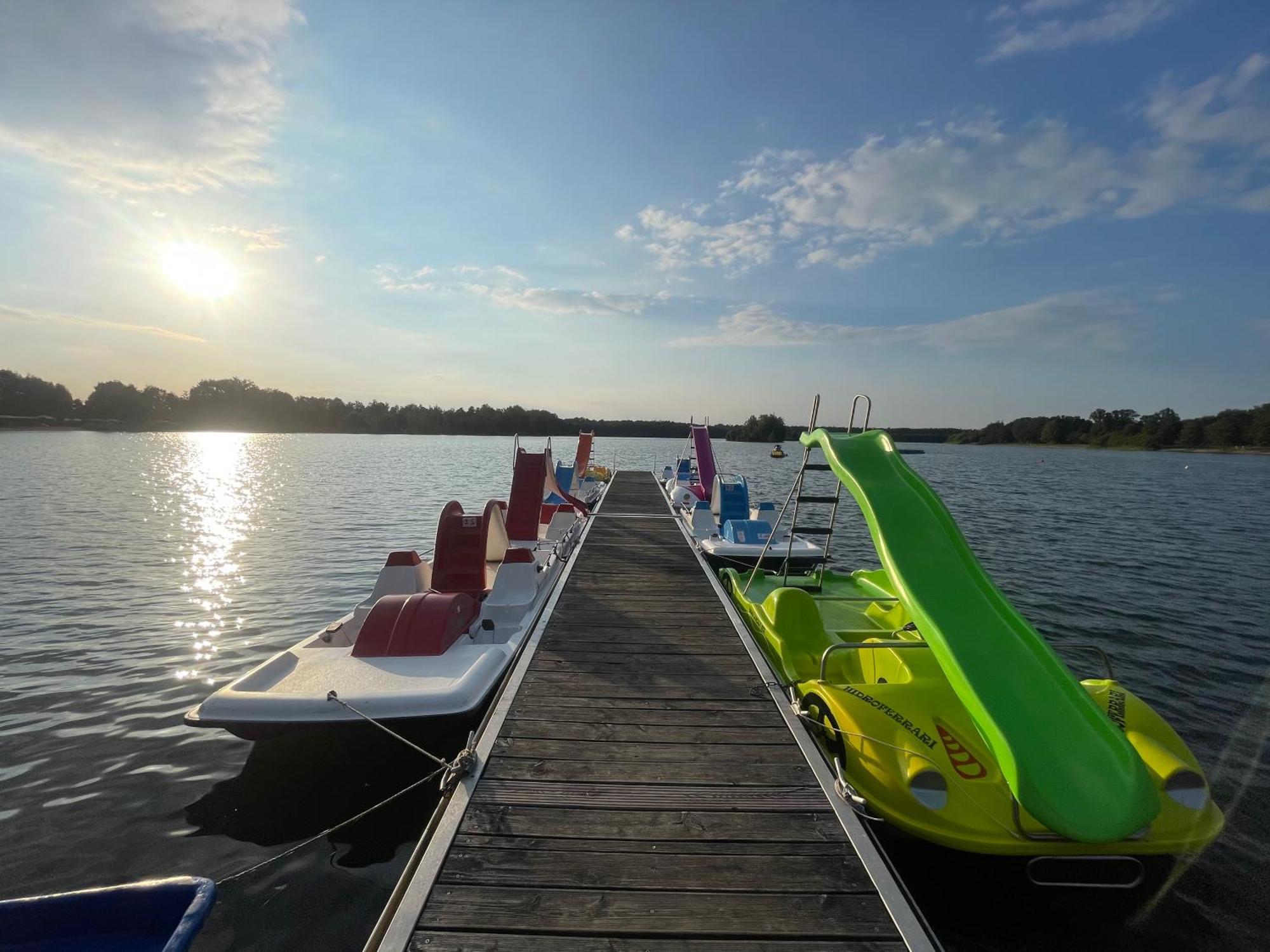 Gruener Bungalow Am Kiebitzsee Falkenburg المظهر الخارجي الصورة